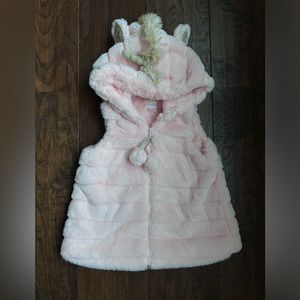 Mud Pie unicorn vest 4-5